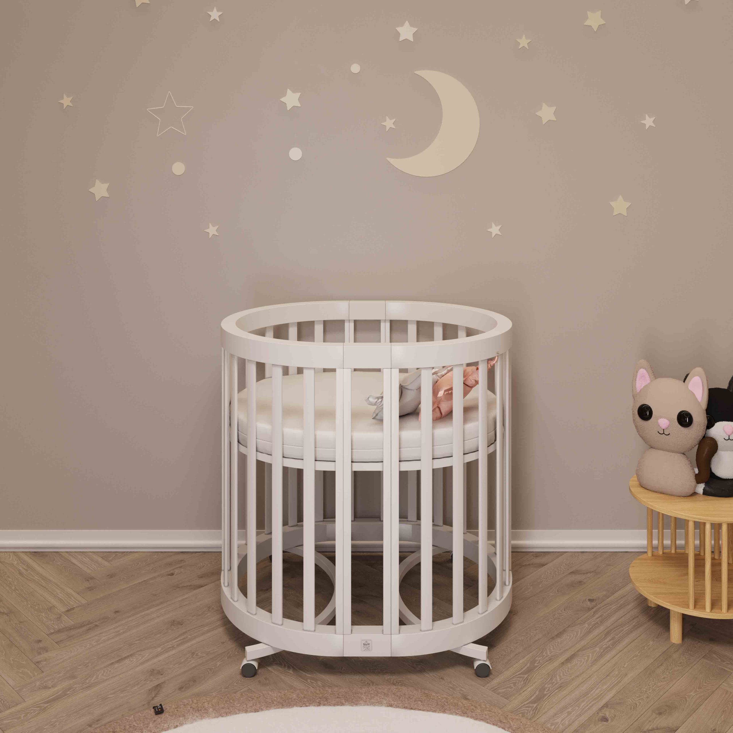 STUDIO BOUTIQUE COLLECTION- מיטת תינוק פרינסס לבן