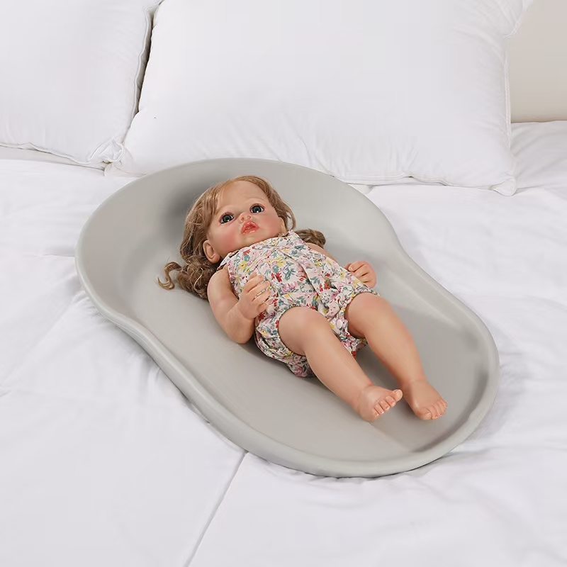 Gray foam changing pad משטח החתלה מוקצף אפור