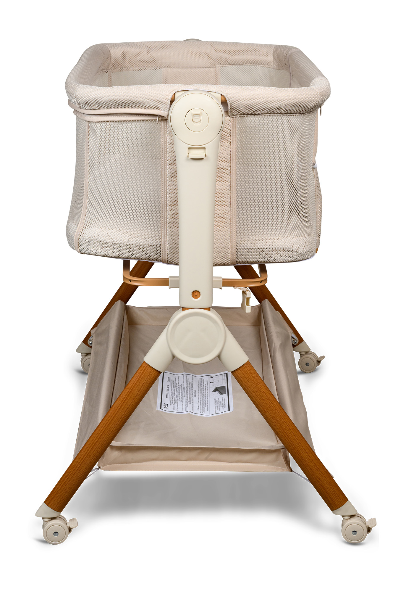 עריסה נצמדת כולל נדנוד מבית BÉBÉ בז'