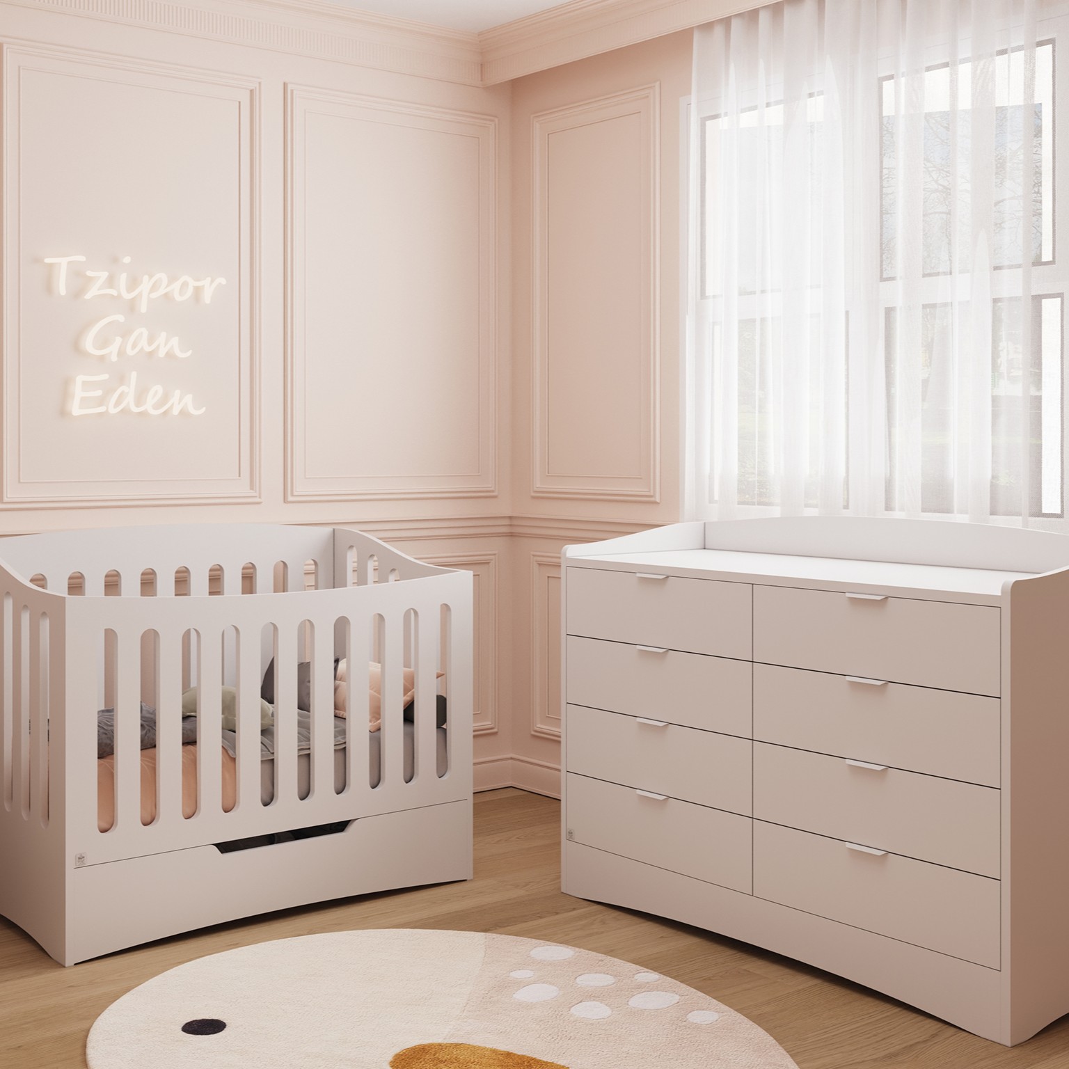 STUDIO BOUTIQUE COLLECTION חדר ציפור גן עדן