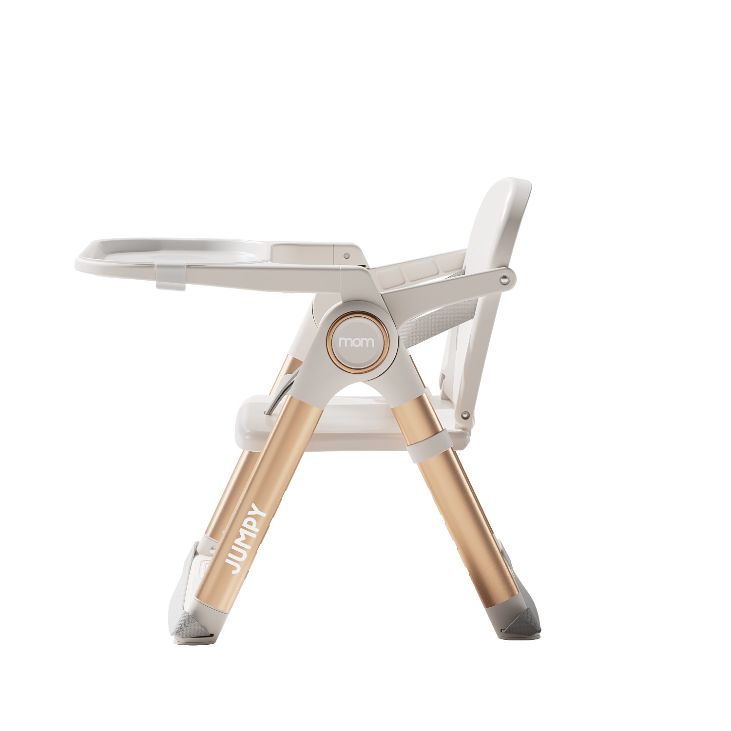 כסא ג'מפי לתינוק ולילד בז רוזגולד