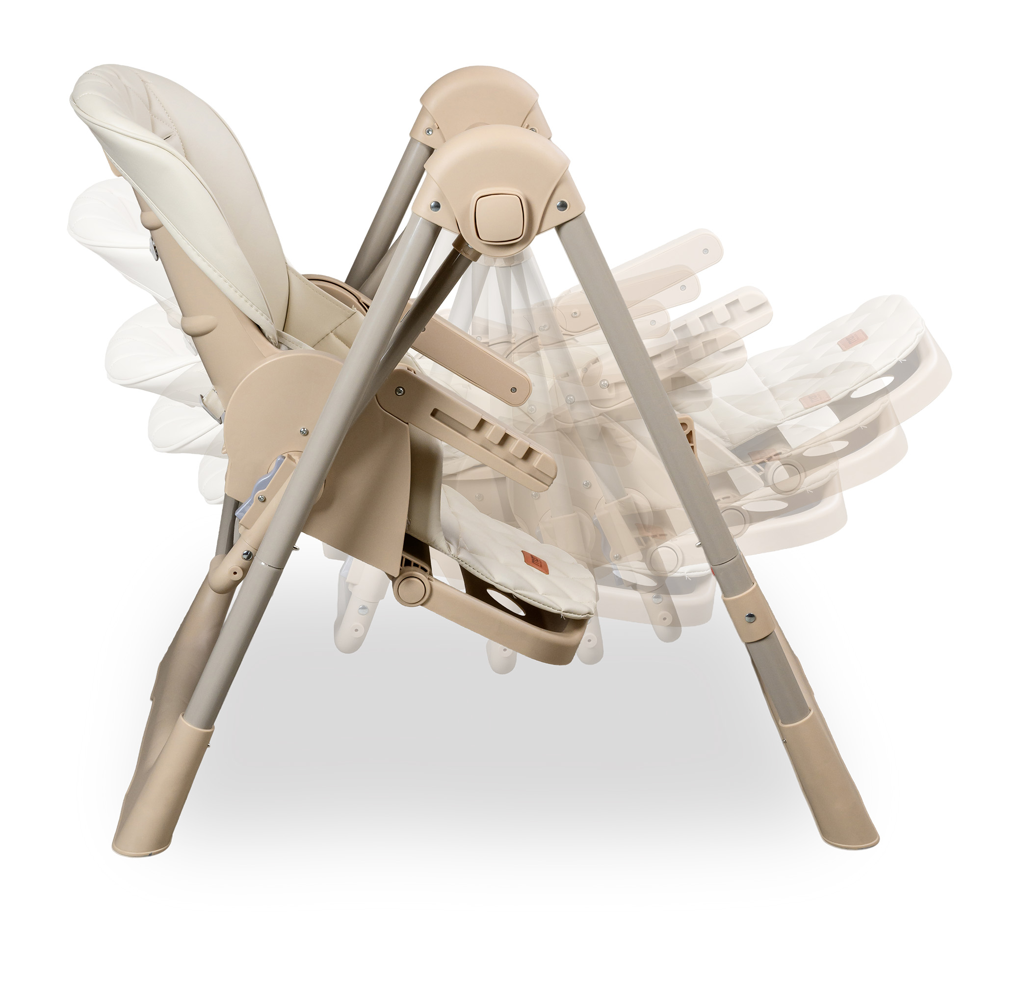 נדנדה וכסא אוכל לתינוק ולילד בז'