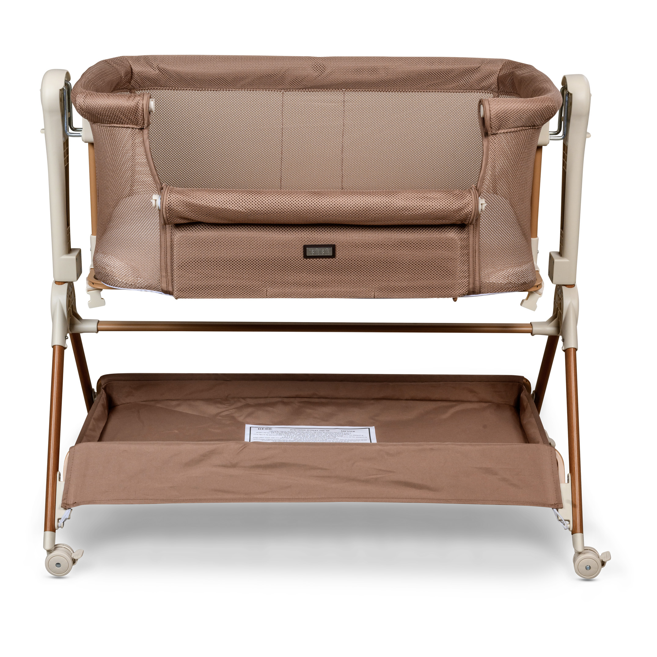 עריסה נצמדת כולל נדנוד מבית BÉBÉ מוקה עץ עריסה נצמדת כולל נדנוד מבית BÉBÉ מוקה עץ