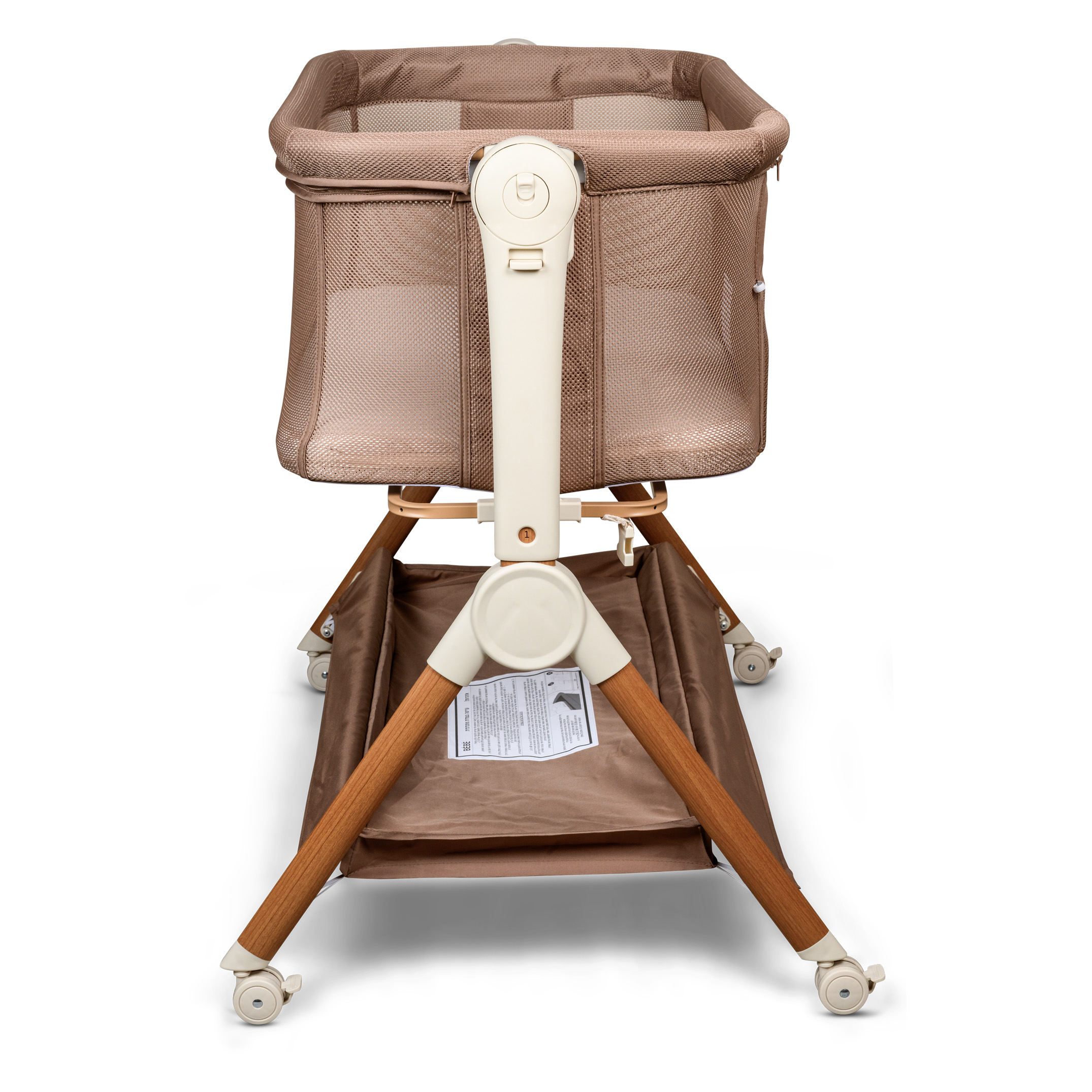 עריסה נצמדת כולל נדנוד מבית BÉBÉ מוקה עץ עריסה נצמדת כולל נדנוד מבית BÉBÉ מוקה עץ