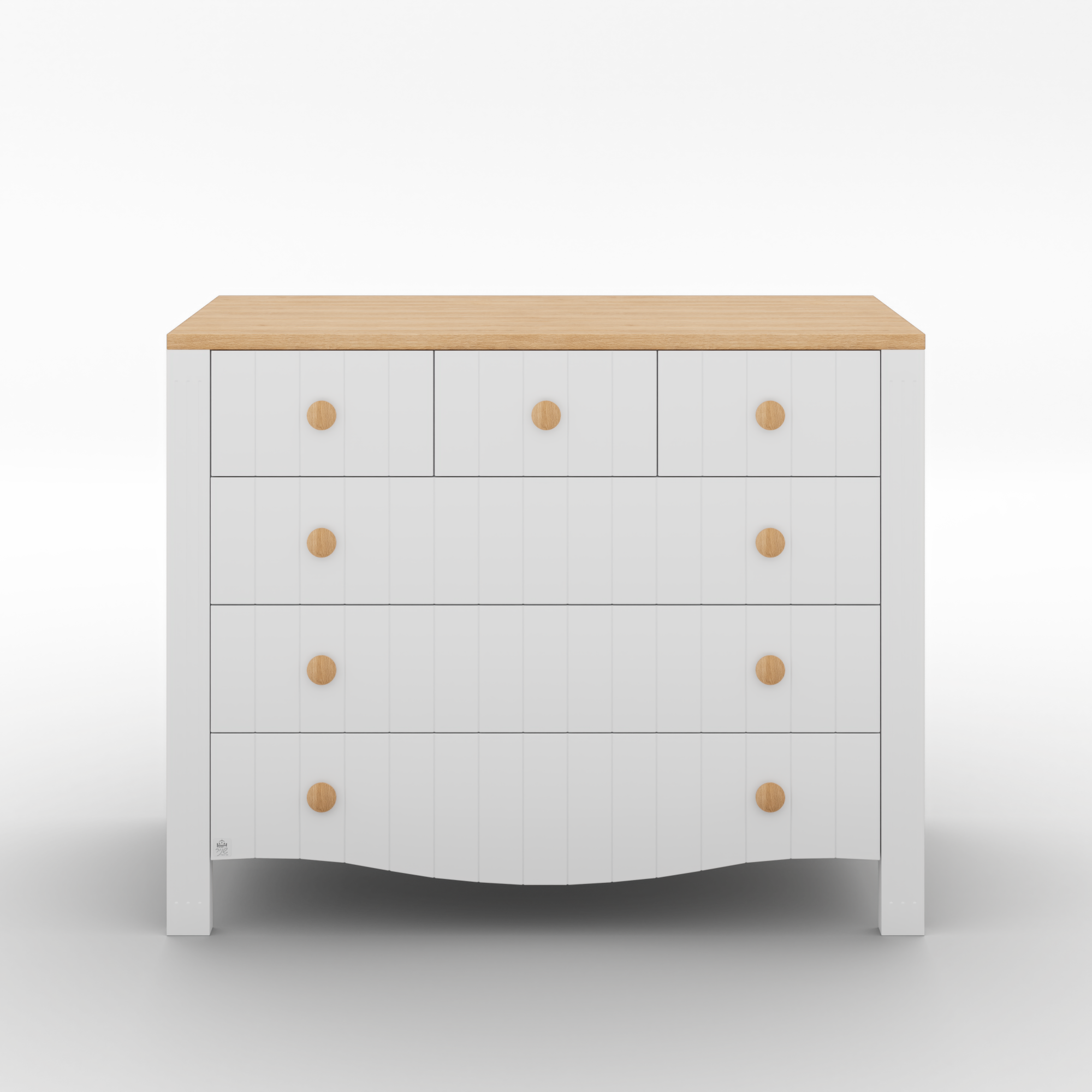 Tamara White Sideboard - Soft-close rails שידה תמרה לבן - מסילות טריקה שקטה