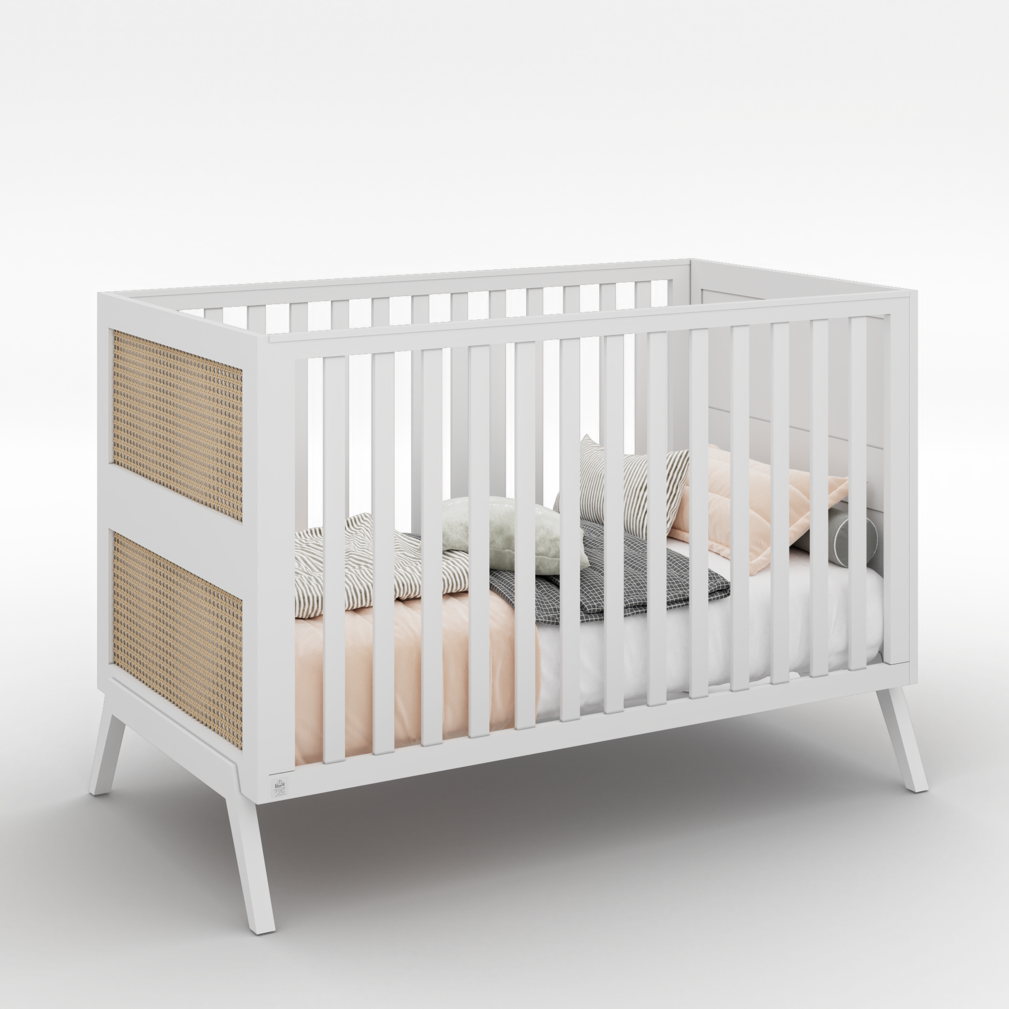 מיטה לתינוק ולילד 2 ב 1- ראטן טבעי