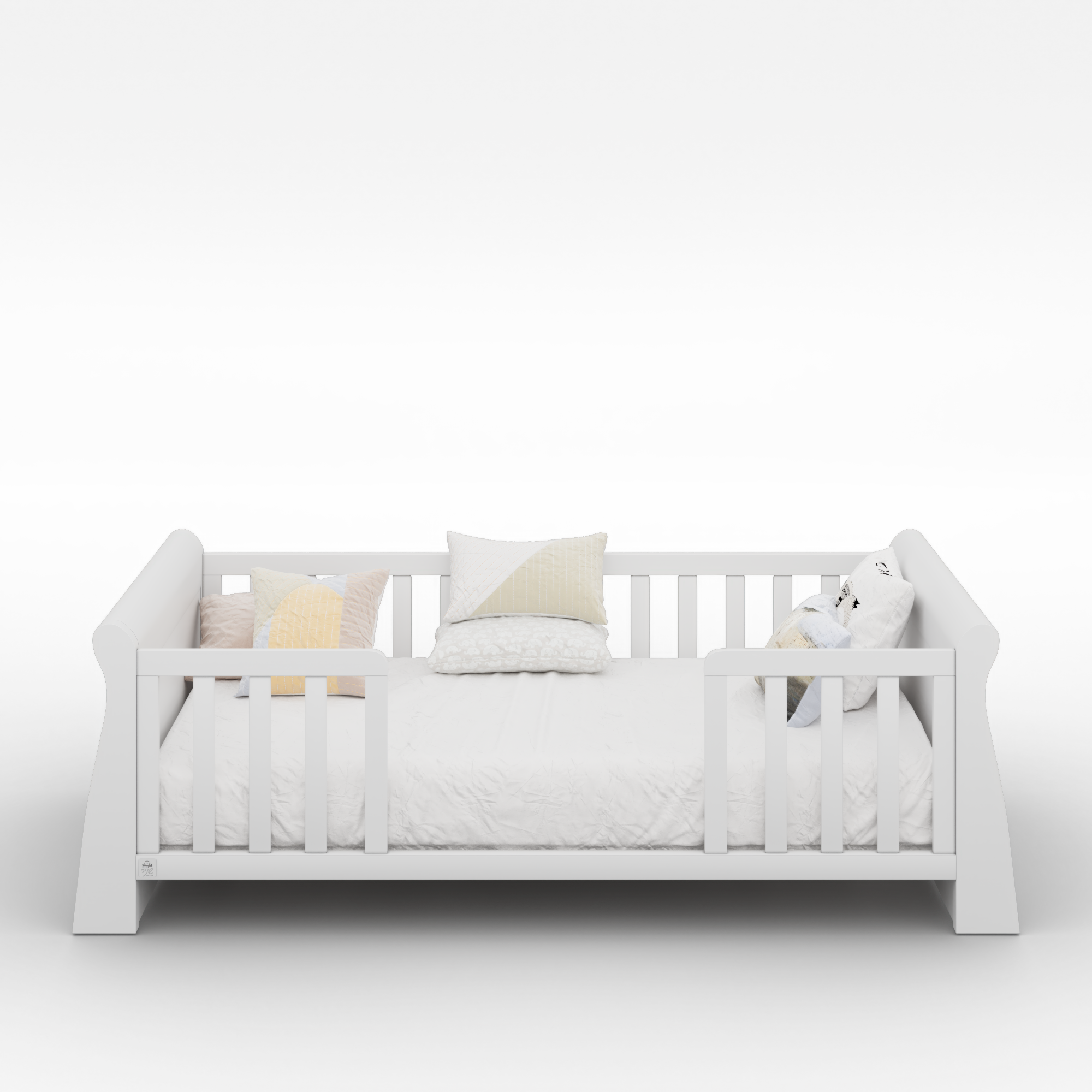 חדר לתינוק ומעבר ויקטורי לבן אקרילי