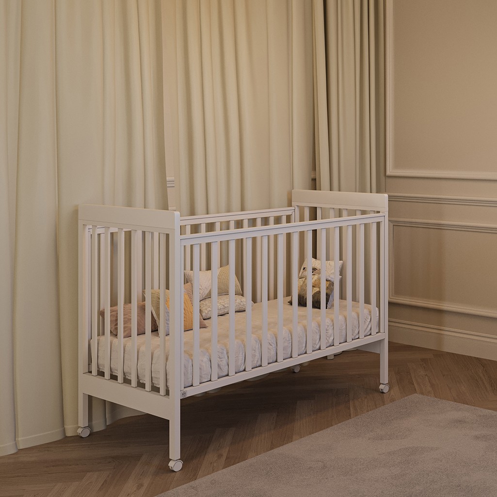 Baby and Children's Room Santorini White Baskets - Quiet Close חדר לתינוק ולילד סנטוריני סלסלאות לבן - טריקה שקטה