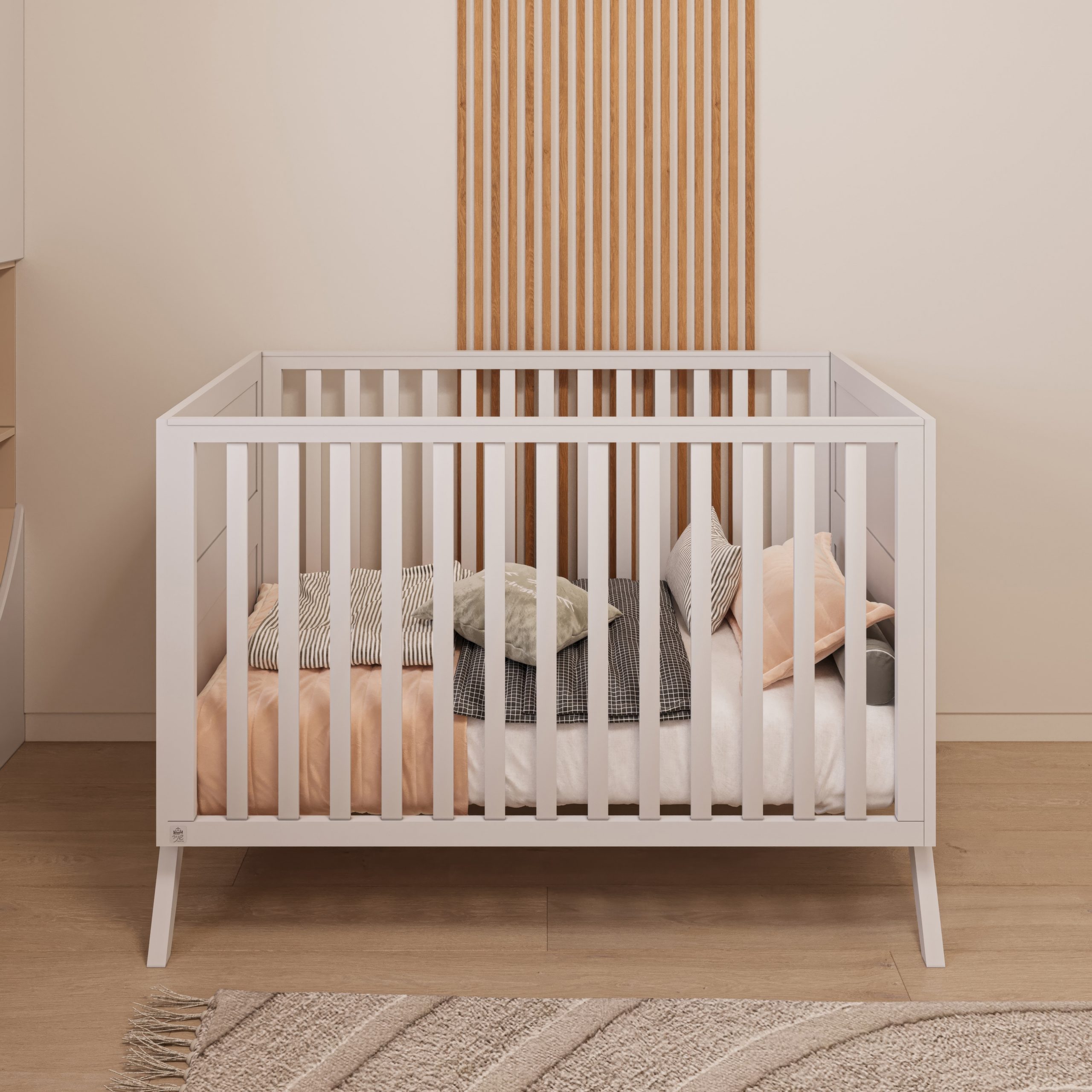 מיטה לתינוק ולילד 2 ב 1- ראטן טבעי