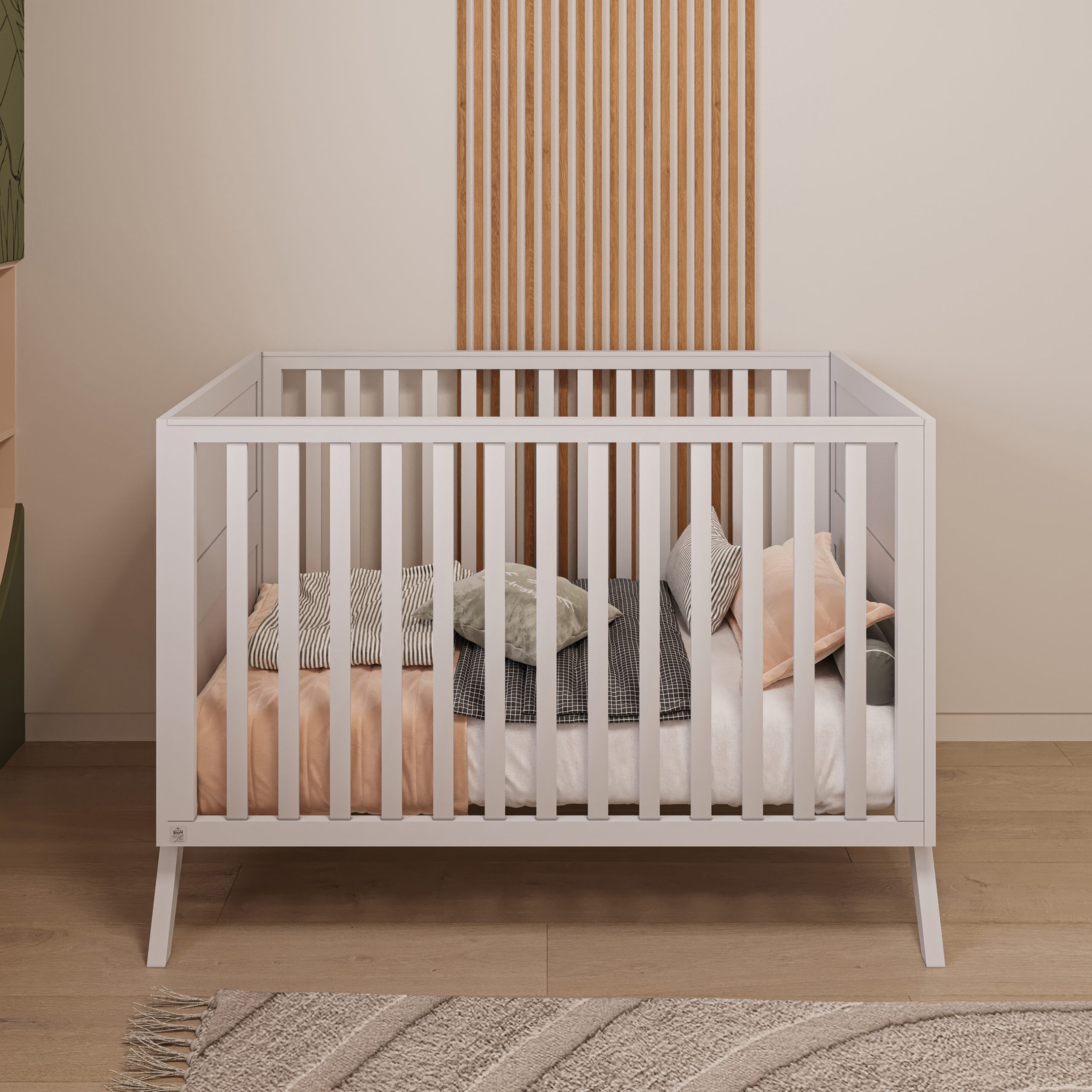 מיטה לתינוק ולילד 2 ב 1- ראטן טבעי