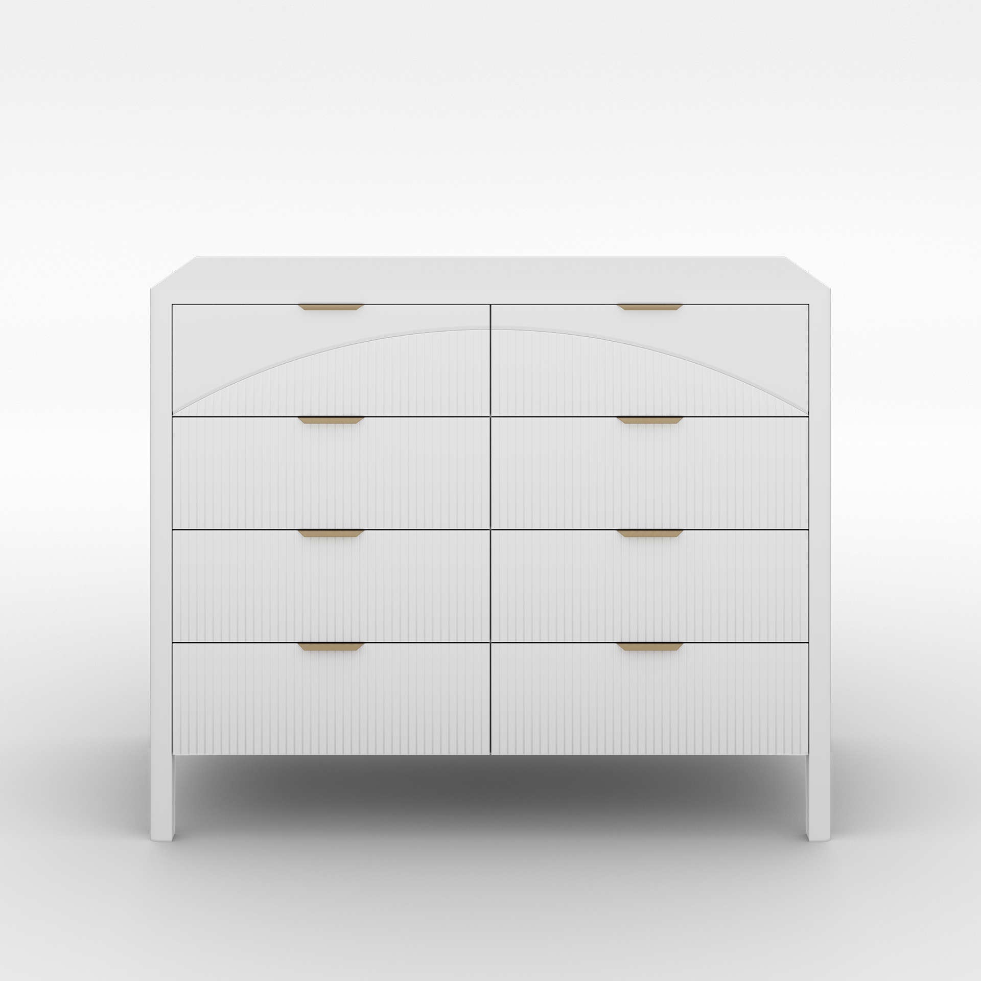 STUDIO BOUTIQUE COLLECTION Tulip Side Table STUDIO BOUTIQUE COLLECTION שידה טוליפ