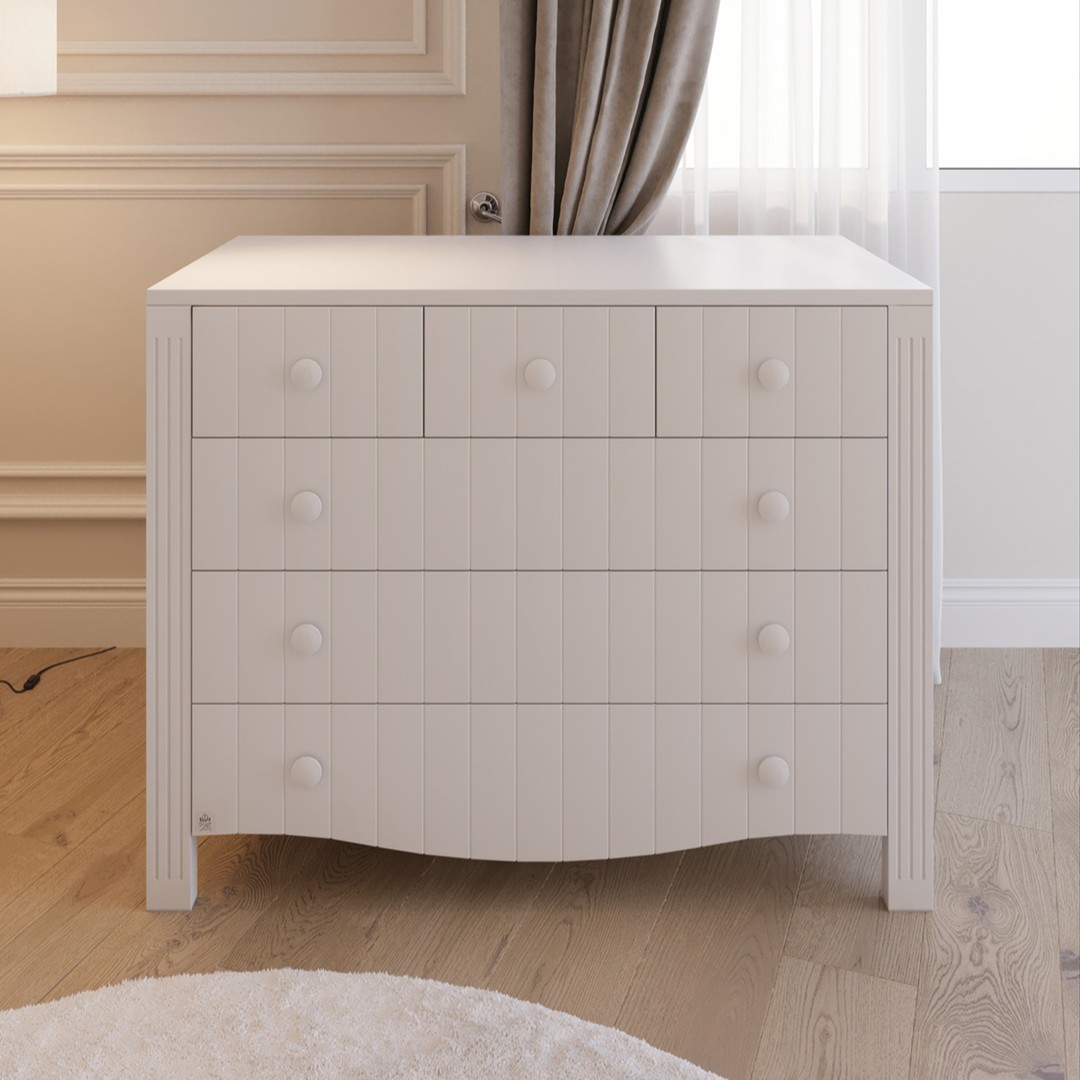 Tamara White Sideboard - Soft-close rails שידה תמרה לבן - מסילות טריקה שקטה