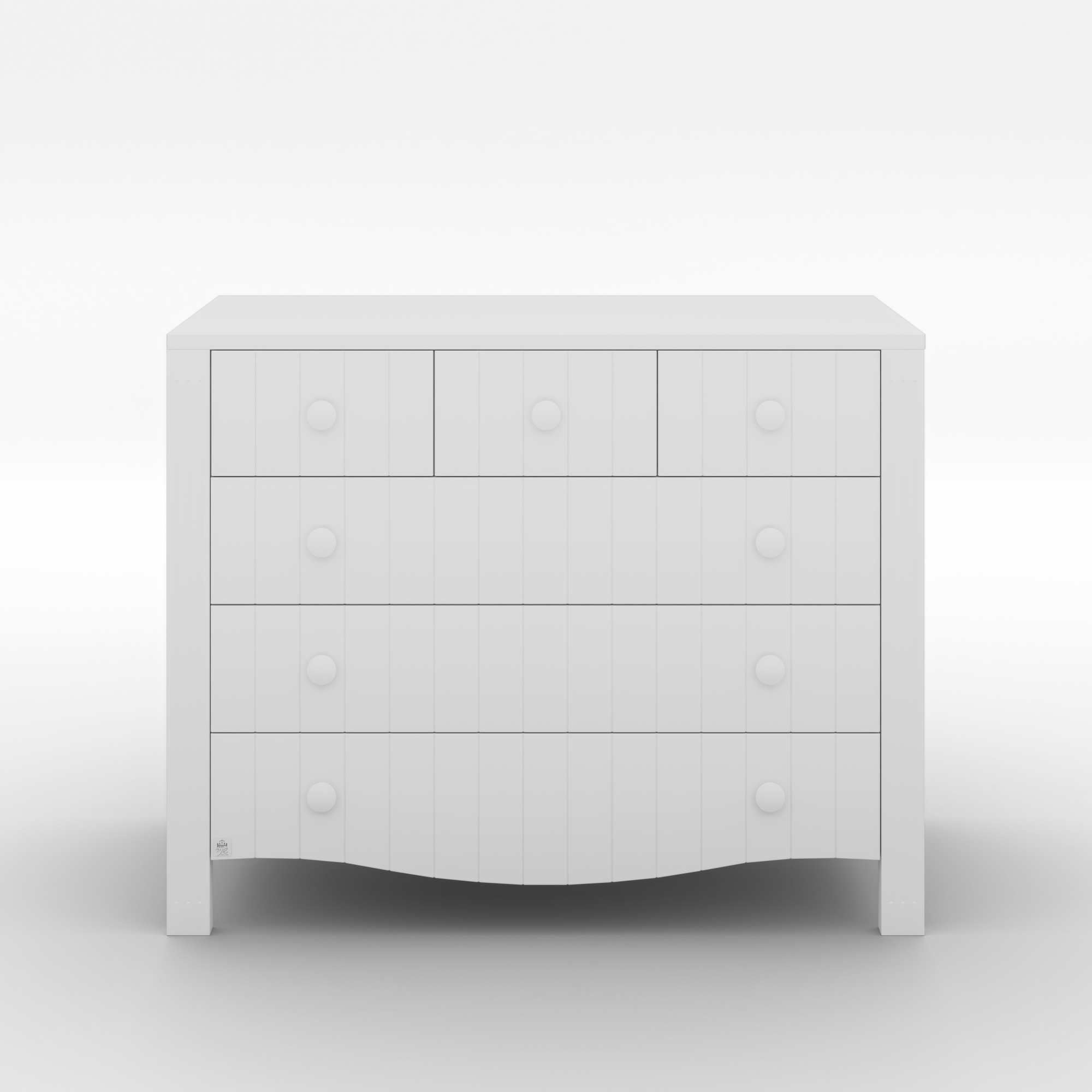 Tamara White Sideboard - Soft-close rails שידה תמרה לבן - מסילות טריקה שקטה
