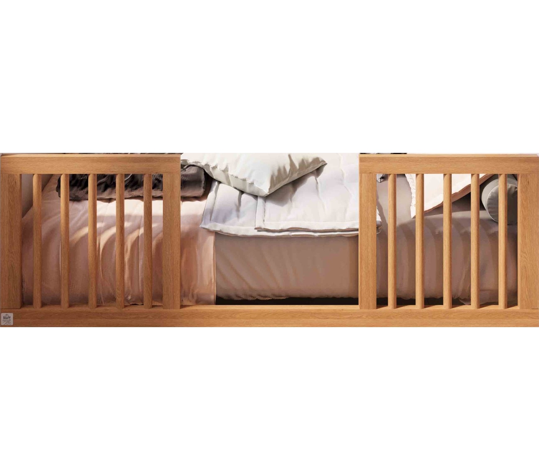 מעקה מעבר טבעי למיטות וויני/סביון