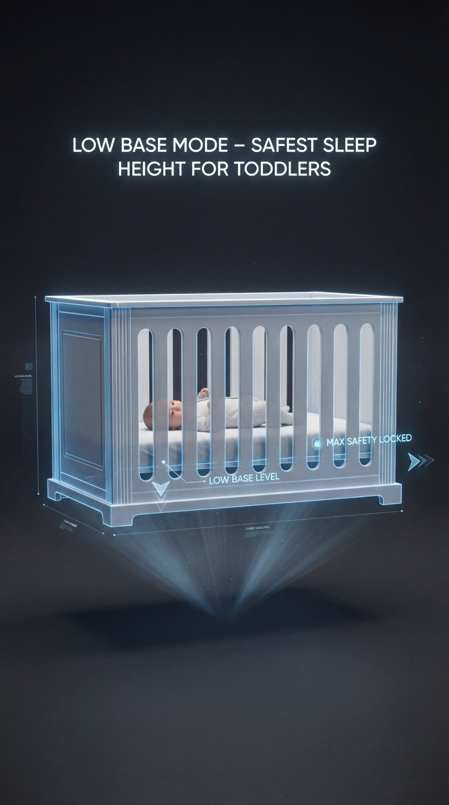 magic baby bed בסיס מזרן נייד למיטת תינוק תמונה מספר: 5