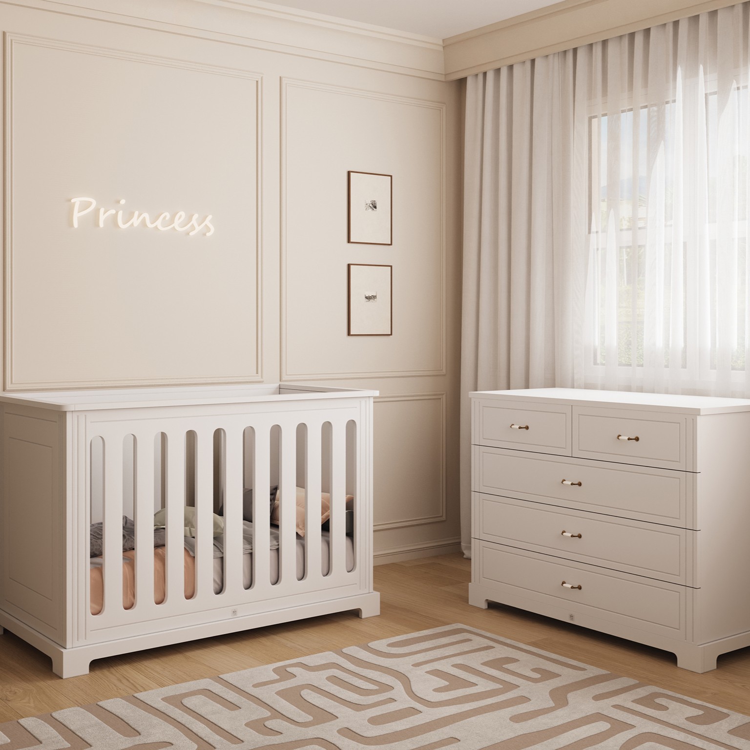 STUDIO BOUTIQUE COLLECTION חדר שינה לתינוק פרינסס