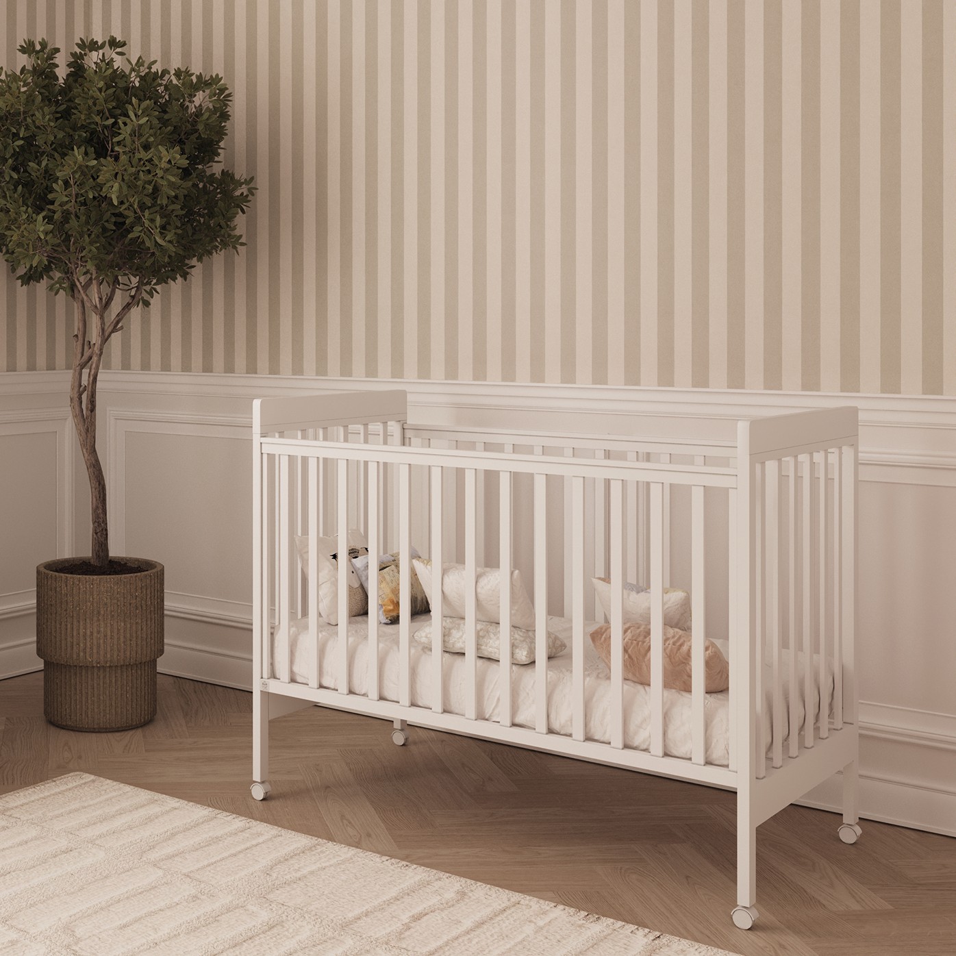 חדר שינה דוראל 80 ס"מ לבן טבעי טריקה שקטה