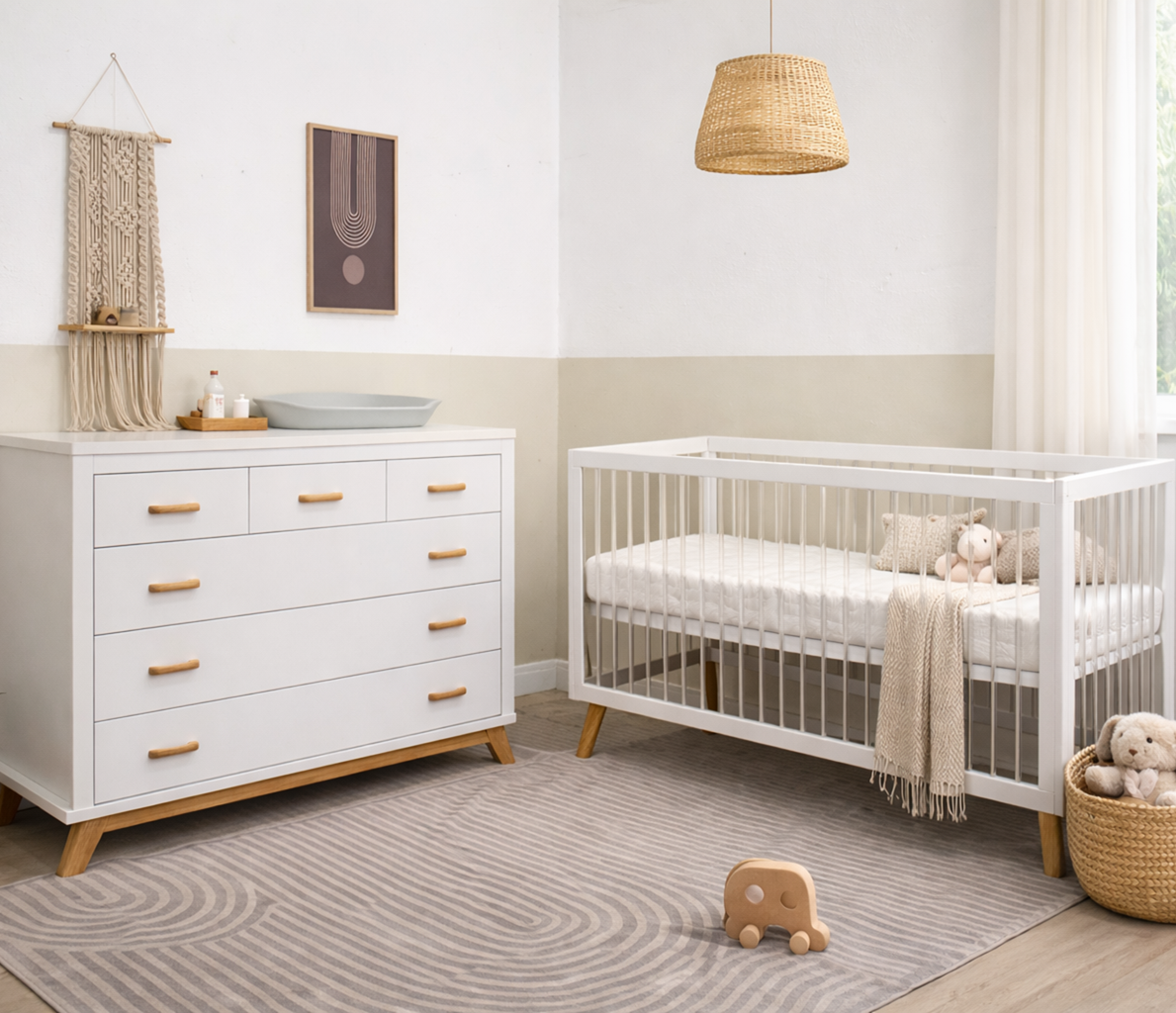 חדר שינה לתינוק דגם ערבה חדר שינה לתינוק דגם ערבה